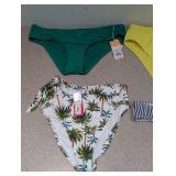 (4) NEW ASSORTED WOMEN’S SWIMWEAR BOTTOMS (MEDIUM)