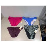 (4) NEW ASSORTED WOMEN’S SWIMWEAR BOTTOMS (MEDIUM)