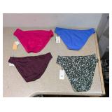 (4) NEW ASSORTED WOMEN’S SWIMWEAR BOTTOMS (MEDIUM)