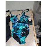 (2) NEW ASSORTED ONE PIECE WOMENS SWIMSUITS (MEDIUM)