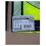 (5) RADWEAR LARGE HIGH VISIBILITY WORKWEAR VEST