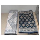 (2) WYATT & ASH DARYA/BEATRICE MACHINE WASHABLE RUNNERS