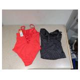 (2) NEW ASSORTED ONE PIECE WOMEN’S SWIMWEAR (SMALL)