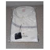 NEW LARGE BROOKS BROTHERS DRESS SHIRT (WHITE)
