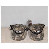 (2) REAL TREE MENS CAMOUFLAGE HATS