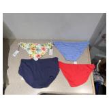 (4) NEW ASSORTED WOMEN’S SWIMWEAR BOTTOMS (EXTRA LARGE)