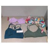 (4) NEW ASSORTED WOMEN’S SWIMWEAR TOPS (EXTRA LARGE)