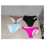(4) NEW ASSORTED WOMEN’S SWIMWEAR BOTTOMS (SMALL)