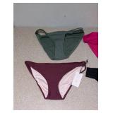 (4) NEW ASSORTED WOMEN’S SWIMWEAR BOTTOMS (SMALL)