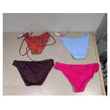 (4) NEW ASSORTED WOMEN’S SWIMWEAR BOTTOMS (SMALL)