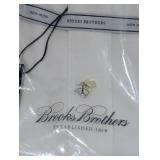 NEW LARGE BROOKS BROTHERS DRESS SHIRT (WHITE)
