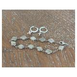 Bracelet and Earrings