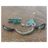 Vintage Navajo Jewelry Pieces