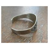 Cuff Style Made in Mexico Silver Bracelet
