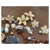 Vintage Clip On Earrings