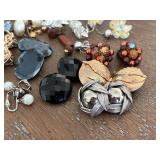 Vintage Clip On Earrings