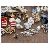 Vintage Clip On Earrings