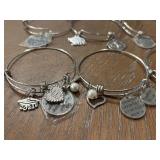 Bangle Bracelets with Charms