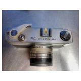 Minolta Hi-Matic 7s Camera with Original Case, Strap, and Flash