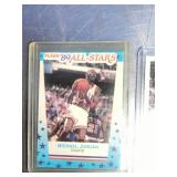 Michael Jordan Trading Cards in Sleeves