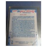 Michael Jordan Trading Cards in Sleeves