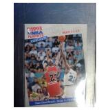 Michael Jordan Trading Cards in Sleeves