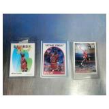 Michael Jordan Trading Cards in Sleeves