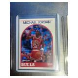 Michael Jordan Trading Cards in Sleeves