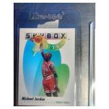 Michael Jordan Trading Cards in Sleeves