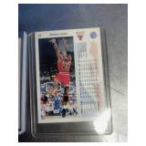 Michael Jordan Trading Cards in Sleeves