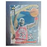 Michael Jordan Trading Cards in Sleeves