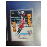 Michael Jordan Trading Cards in Sleeves