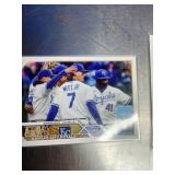 Bobby Witt JR. Trading Cards in Sleeves