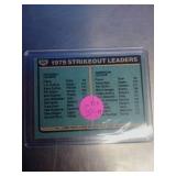 Nolan Ryan Trading Cards in Sleeves