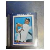 Chipper Jones Trading Cards in Sleeves