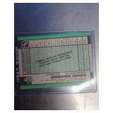 Chipper Jones Trading Cards in Sleeves