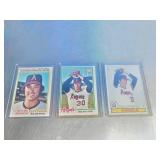 Nolan Ryan Trading Cards in Sleeves