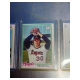 Nolan Ryan Trading Cards in Sleeves