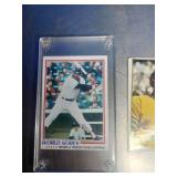 Reggie Jackson Trading Cards in Sleeves