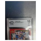 Beckett Graded Bruce Smith Trading Card