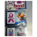 NFL Patch Ribbon Trading Cards