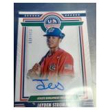 Signed Topps Trading Cards