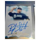 Signed Topps Trading Cards