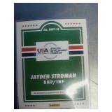 Signed Topps Trading Cards