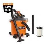 RIDGID 16 Gallon 5.0 Peak HP NXT Shop Vacuum Wet Dry Vac with General Debris Filter, Locking Hose and Accessory Attachments  Customer Returns See Pictures