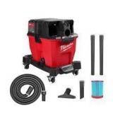Milwaukee M18 FUEL 9 Gal. Cordless DUAL-BATTERY Wet/Dry Shop Vacuum with Filter, Hose, and Accessories Customer Returns See Pictures