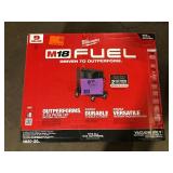 Milwaukee M18 FUEL 9 Gal. Cordless DUAL-BATTERY Wet/Dry Shop Vacuum with Filter, Hose, and Accessories Customer Returns See Pictures