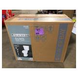 Glacier Bay 12 inch Rough In Two-Piece 1.1 GPF/1.6 GPF Dual Flush Elongated Toilet in White Seat Included  Customer Returns See Pictures