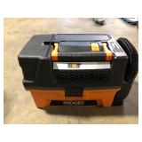 RIDGID 3 Gal. 5.0 Peak HP NXT Shop Vacuum Wet Dry Vac with Fine Dust Filter, Expandable Hose and Accessory Attachments  Customer Returns See Pictures