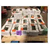 25 Boxes of Daltile LuxeCraft Emerald 2 in. x 9 in. Glazed Porcelain Wall Tile (5.72 sq. ft./Case) Customer Returns See Pictures